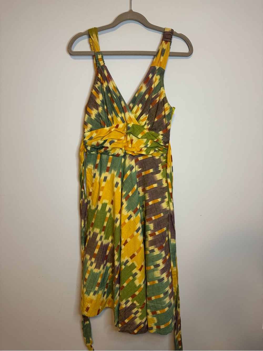 Vintage Marc Jacob’s Sundress , Ikat Tribal Print, Size 6.